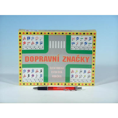 Elektronická hra DOPRAVNÍ ZNAČKY