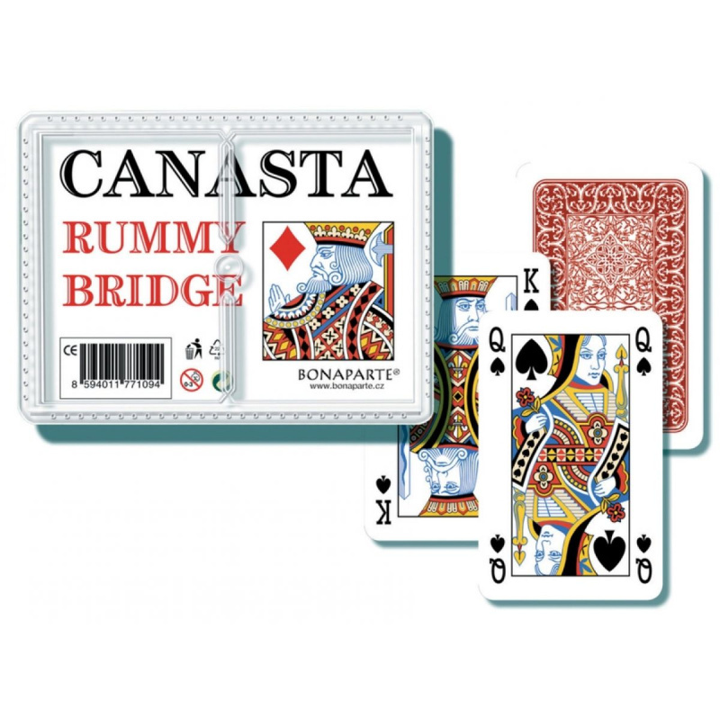 Společenská hra Canasta 108 ks