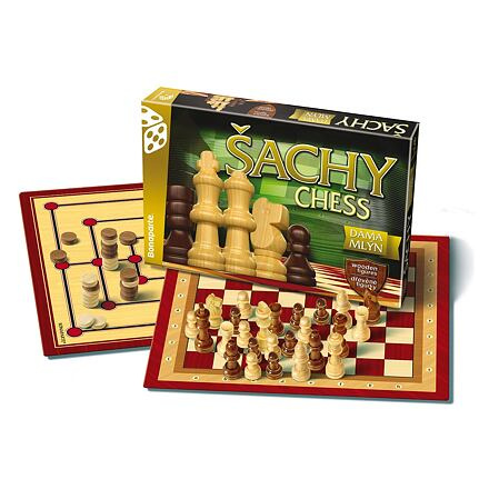 Bonaparte Šachy,dáma,mlýn