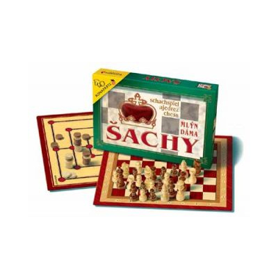 Bonaparte Šachy,dáma,mlýn