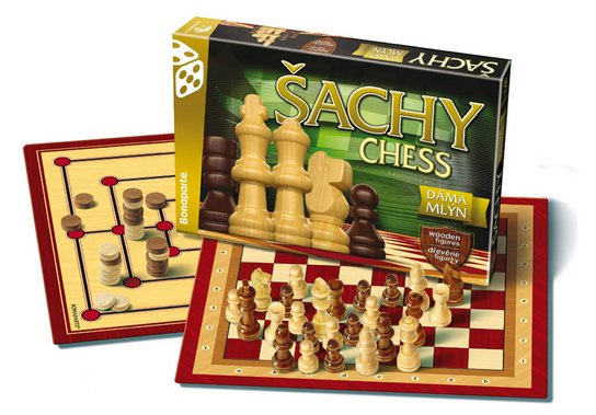 Bonaparte Šachy,dáma,mlýn