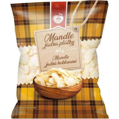 IBK mandle plátky 60g