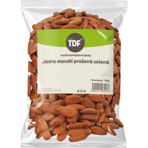 TDF mandle celé pražené solené 100g