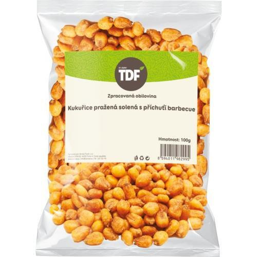 TDF kukuřice solené s příchutí bbq 100g