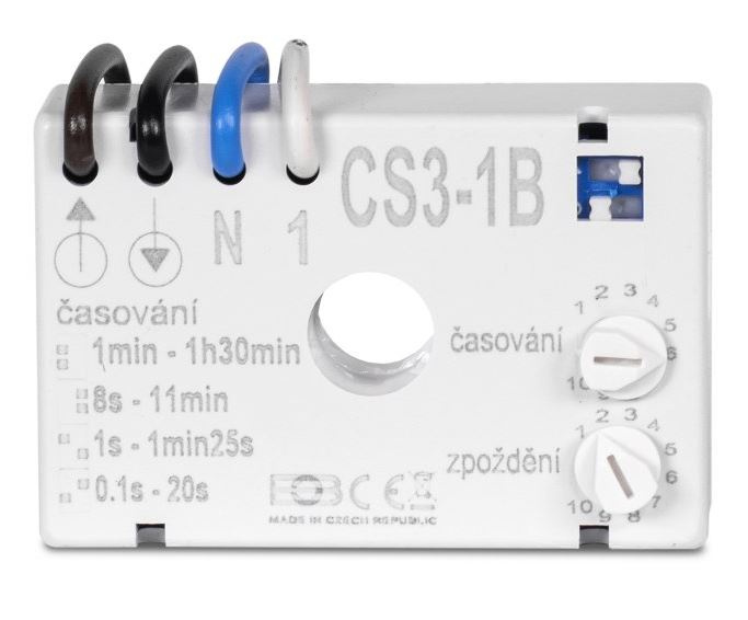 Spínač časový pod vypínač CS3–1B
