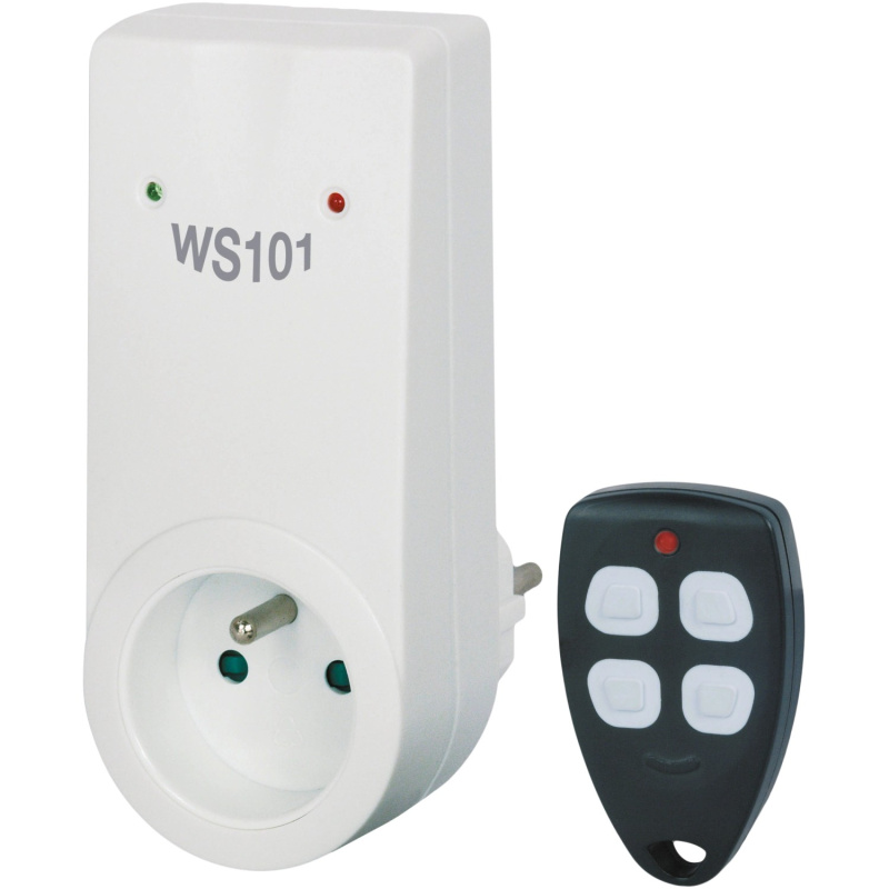 Dálkově ovládaná zásuvka WS 101