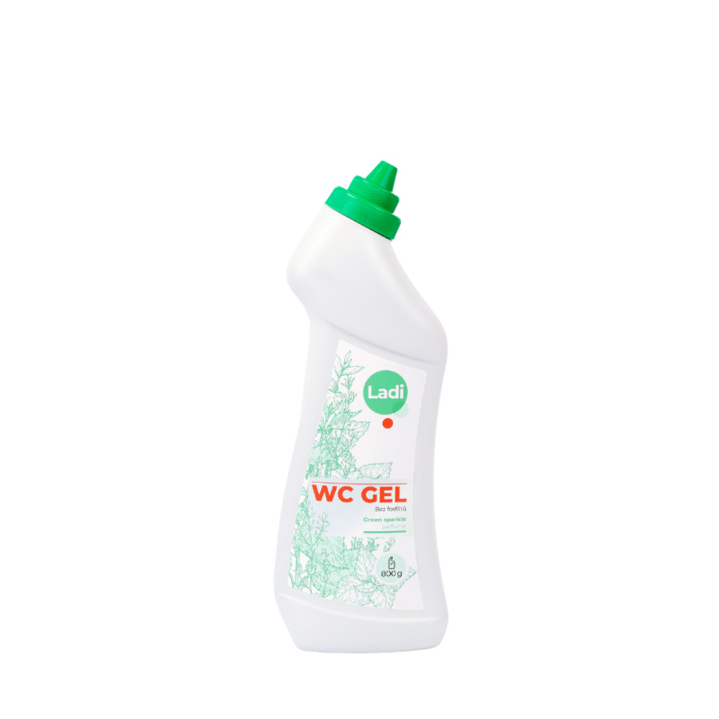 LADI WC gel Green Sparkle 800g