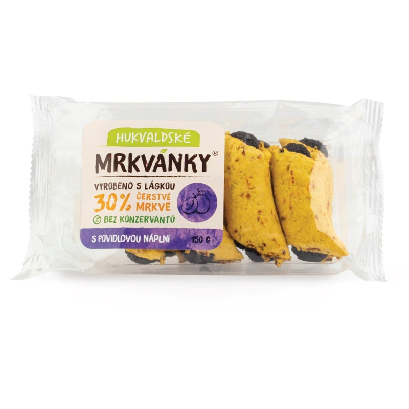 Hukvaldské mrkvánky s povidlovou náplní