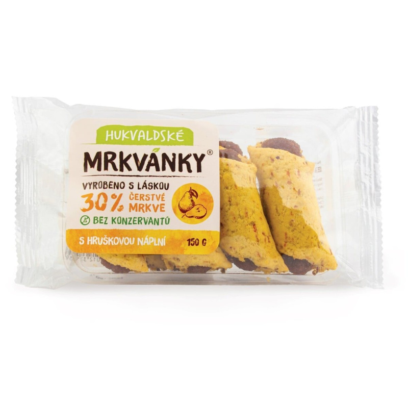 Hukvaldské mrkvánky s hruškovou náplní