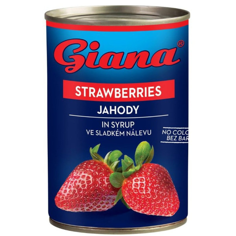 Giana Jahody ve sladkém nálevu