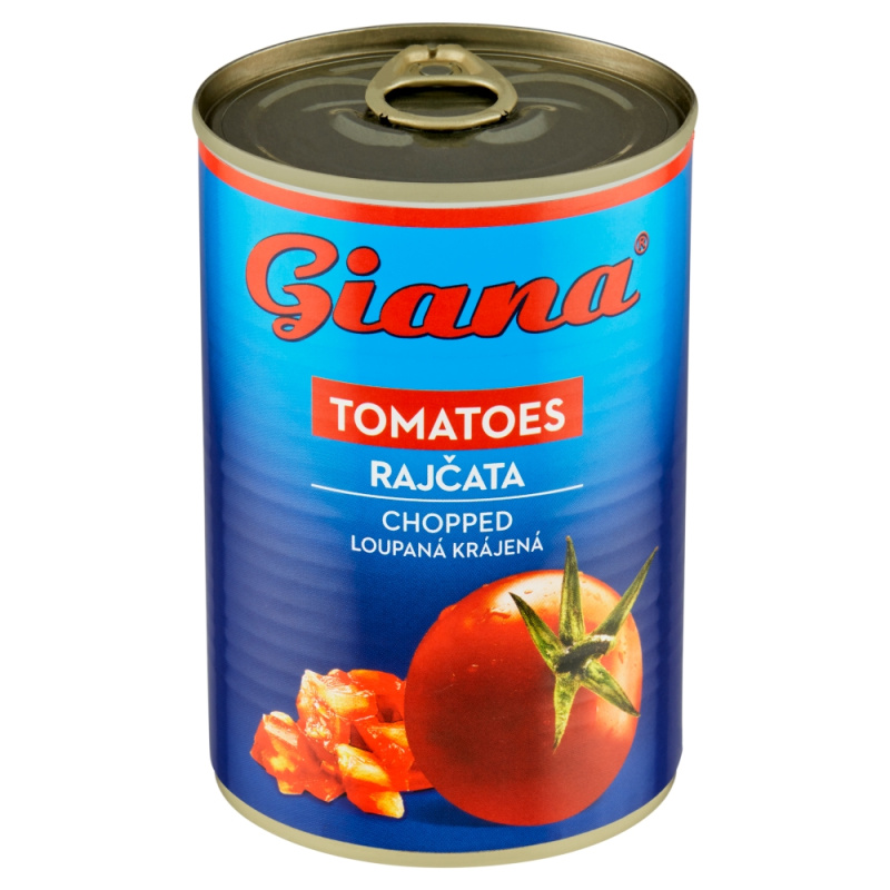 GIANA Rajčata 400g loupaná krájená