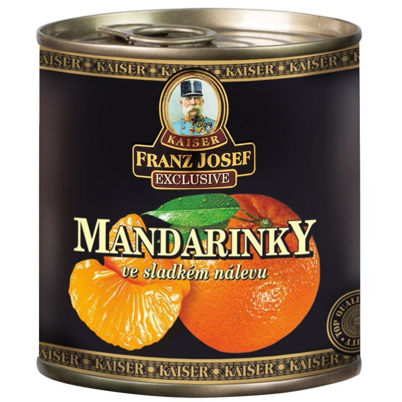 Franz Josef Kaiser Mandarinky v mírně sladkém nálevu