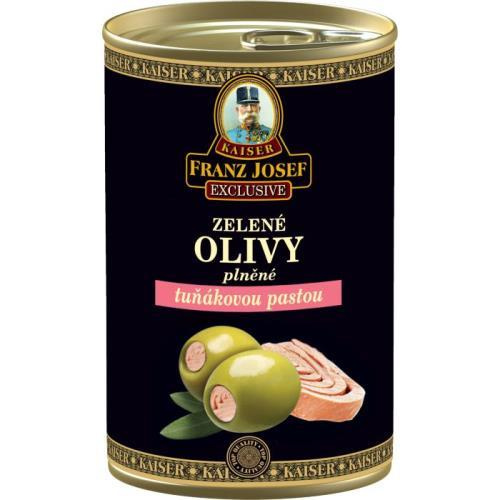Franz Josef Kaiser Olivy zelené plněné tuňákovou pastou