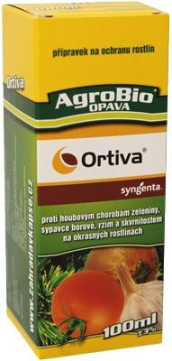 AgroBio Opava Fungicidní přípravek k ochraně zeleniny a okrasných rostlin Ortiva
