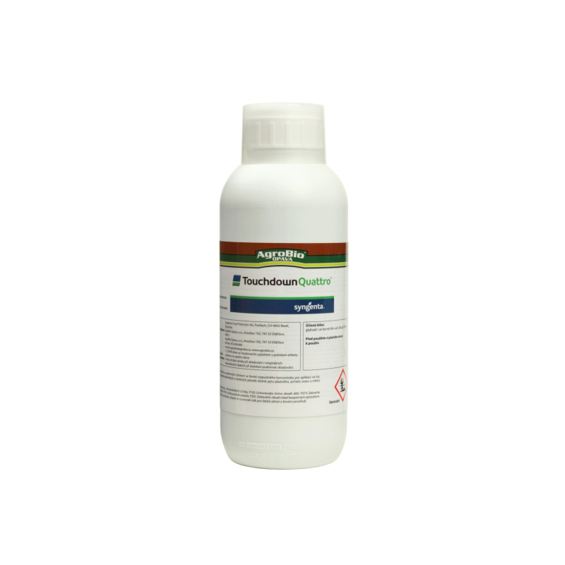 AgroBio Opava Herbicid na plevel TOUCHDOWN QUATTRO 1000 ml