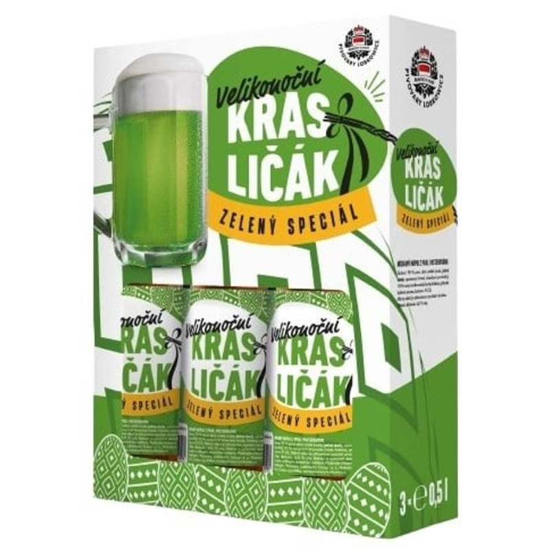 Lobkowicz Velikonoční Krasličák zelený speciál 3×0,5 l