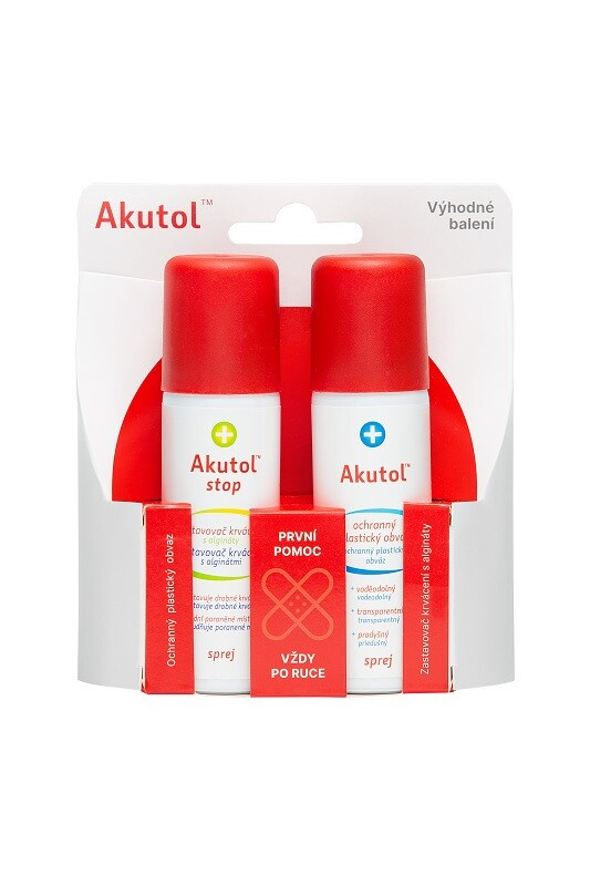 Akutol™ stop sprej + Akutol™ sprej, Duopack 2x60 ml