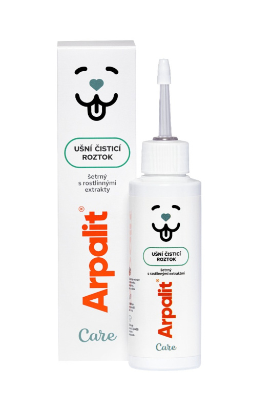 Arpalit Care Ušní čisticí roztok s rostlinými extrakty 100ml