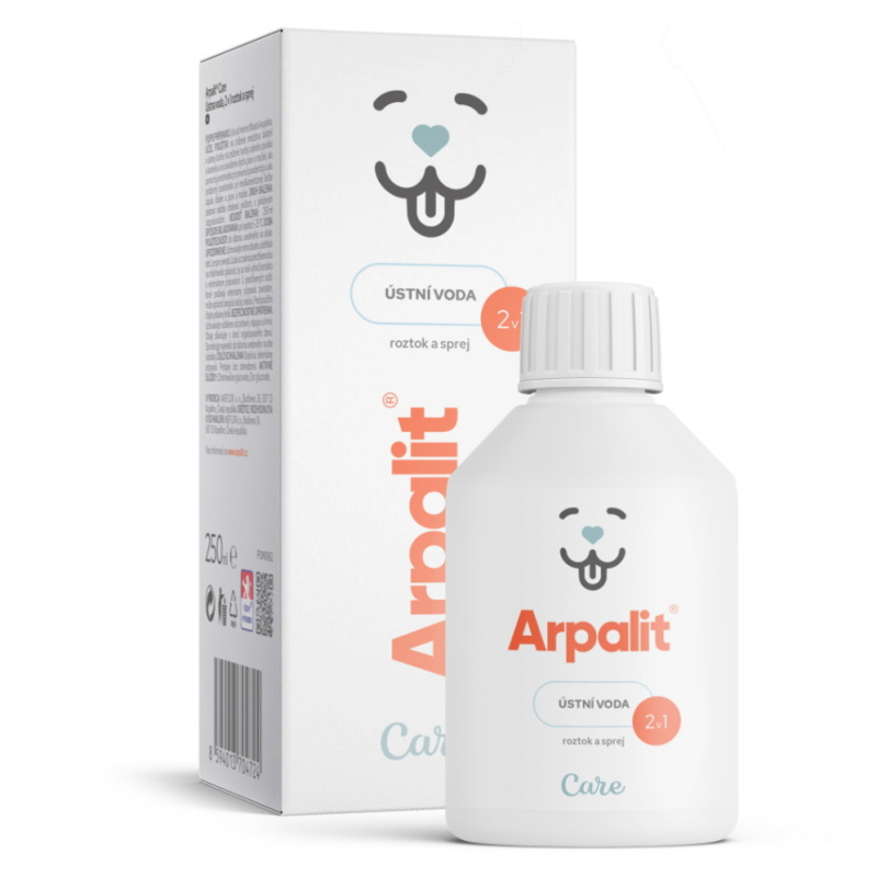 Arpalit Care Ústní voda 2v1, roztok a sprej  250ml