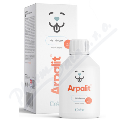 Arpalit Care Ústní voda 2v1, roztok a sprej  250ml