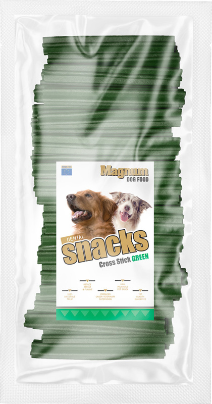 Magnum Cross Stick Green 50 ks