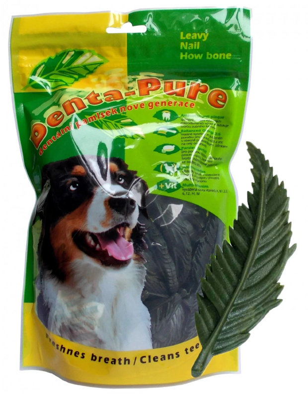 Denta Pure Leavy Bone 3" 7,5cm MINT green 50ks
