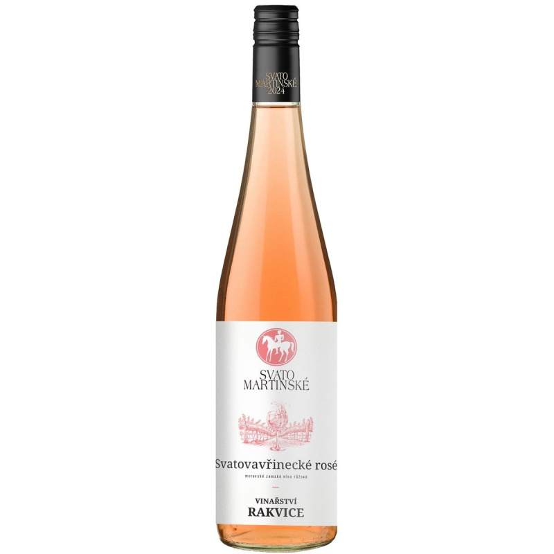 Réva Rakvice Svatomartinské Svatovavřinecké rosé
