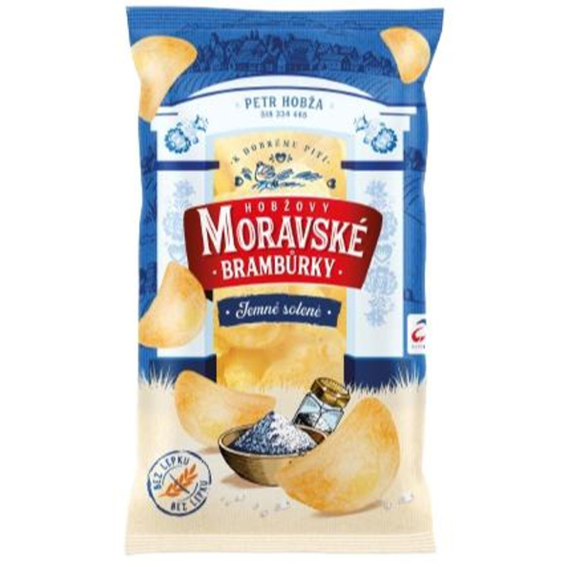 Moravské brambůrky Solené