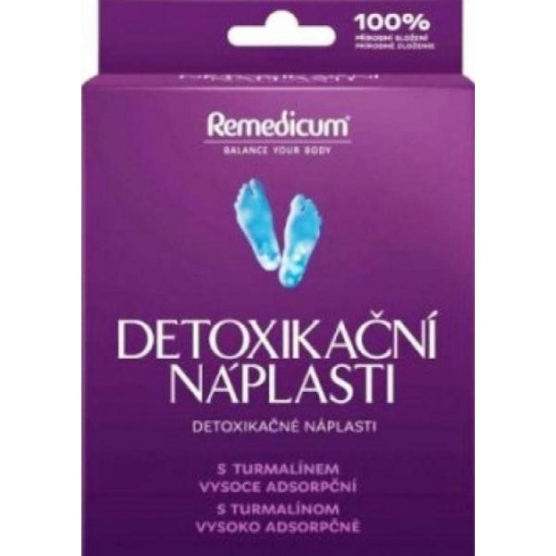 REMEDICUM Detoxikační náplasti 20 kusů
