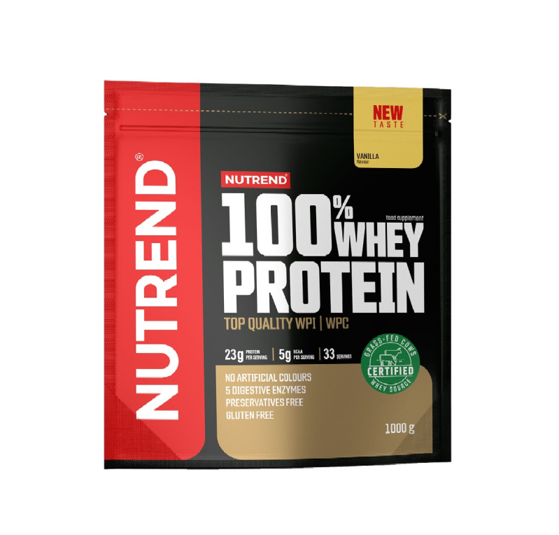 Nutrend 100% Whey Protein 1000 g - vanilka