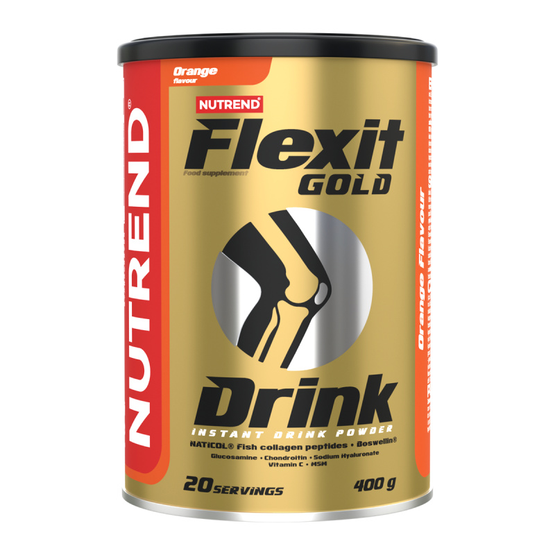 Nutrend Flexit Gold Drink 400 g Příchuť: Pomeranč