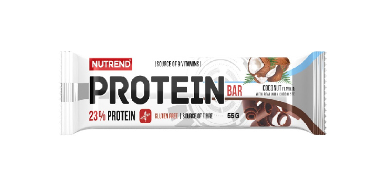 Proteinová tyčinka Nutrend Protein Bar 55g kokos