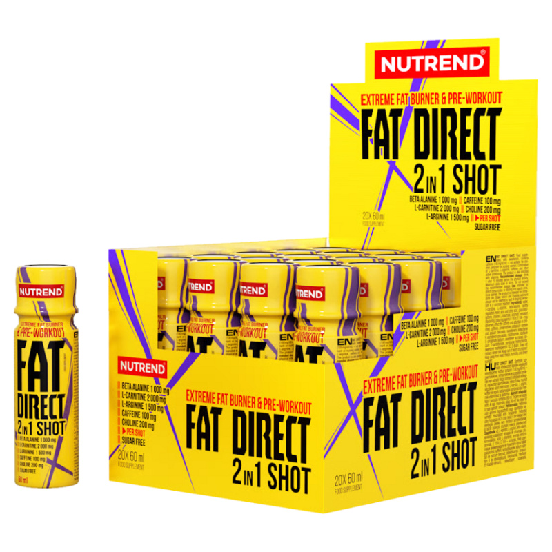 Nutrend Fat Direct Shot - 20x60ml