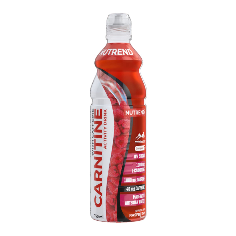 Nutrend Carnitine drink 750 ml Příchuť: Šumivá malina