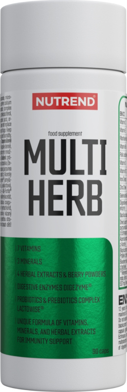 Nutrend MultiHerb 90 kapslí