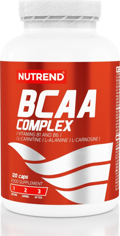 NUTREND BCAA Complex, 120 kapslí