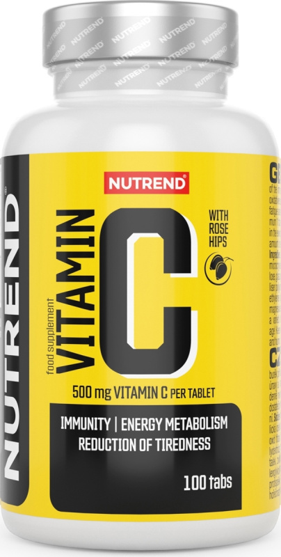 NUTREND Vitamin C se šípky, 100 tablet