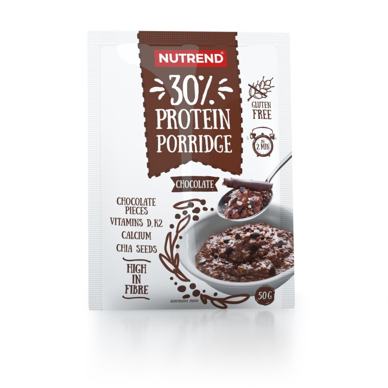 Nutrend Protein Porridge 50 g - čokoláda