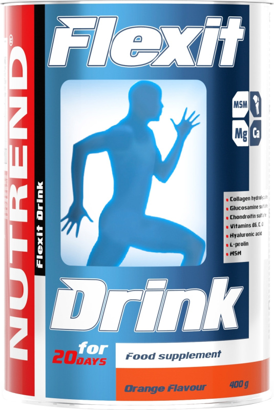 Nutrend Flexit Drink 400 g Příchuť: Pomeranč
