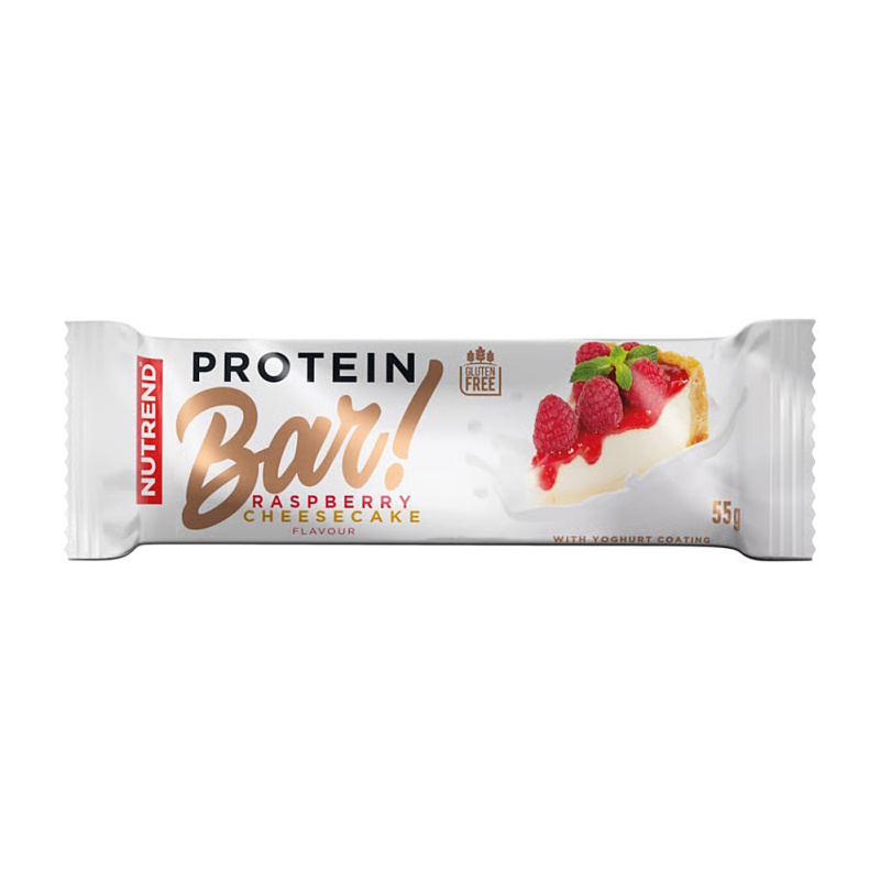 Proteinová tyčinka Nutrend - malinový cheesecake, 55 g
