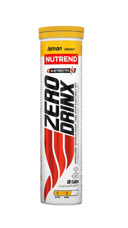 Nutrend ZeroDrinx 18 tablet - citron