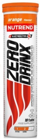 Nutrend ZeroDrinx 18 tablet - pomeranč