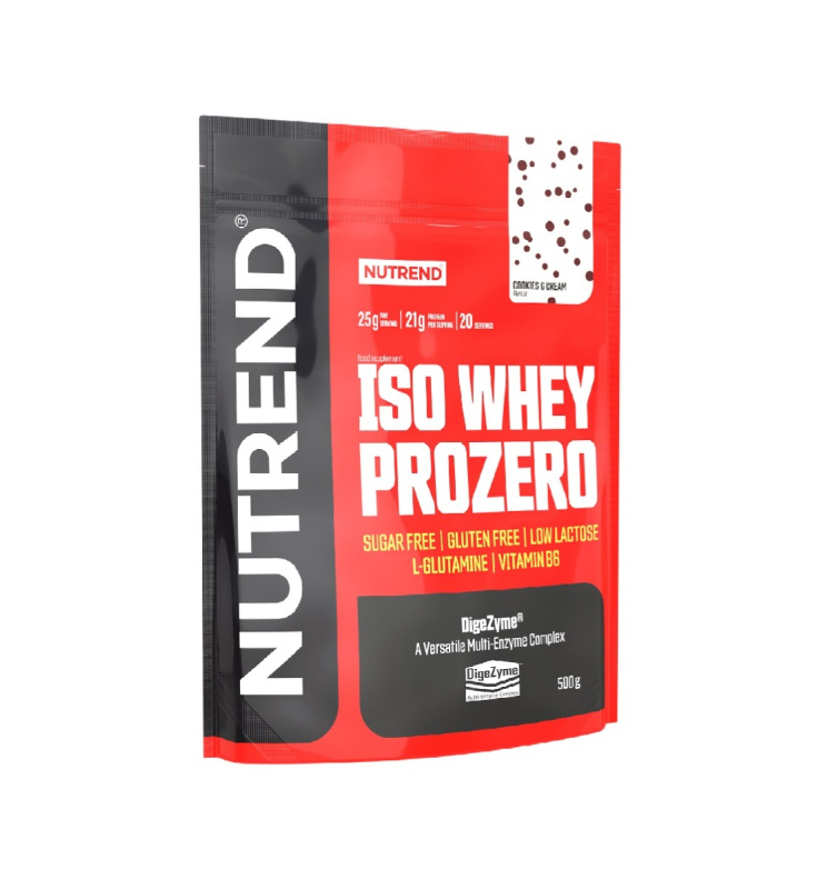 Nutrend Iso Whey Prozero 500g - cookies & cream
