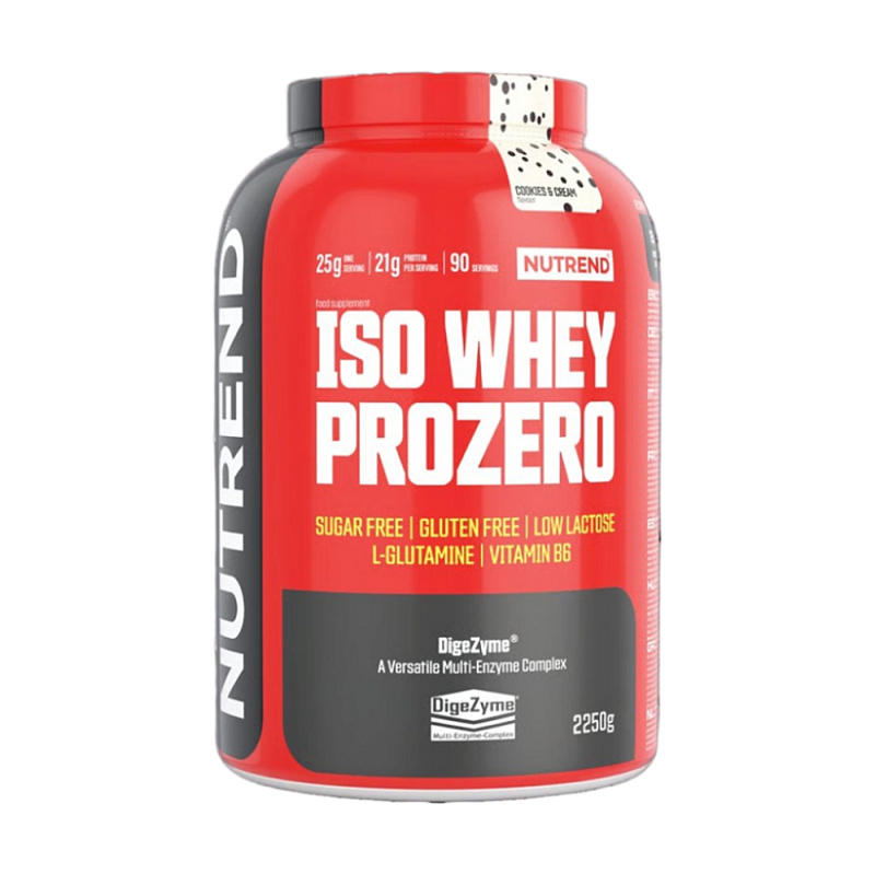 Nutrend Iso Whey Prozero 2250g