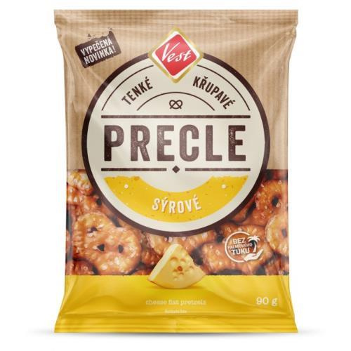 Vest Precle - slané preclíky - sýrové, 90 g