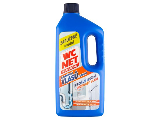 WC Net Professional Odstraňovač vlasů z odpadu 1 l