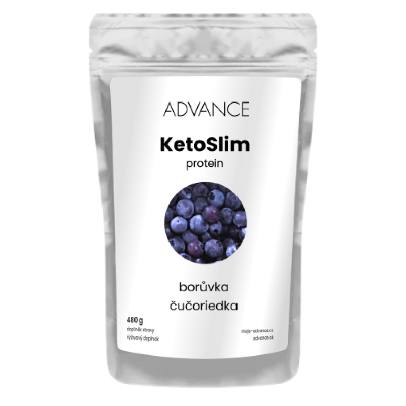 ADVANCE KetoSlim Borůvka 480 g