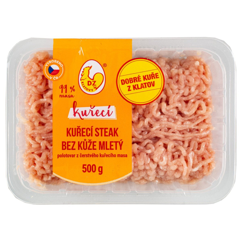 DZ Klatovy Kuřecí mletý polotovar