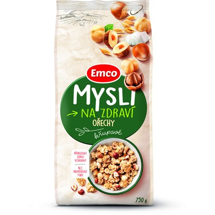 Emco Mysli křupavé s ořechy 750 g