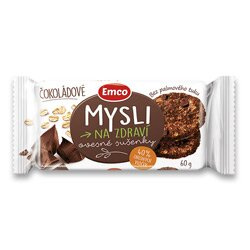 Emco - cereální sušenky - čokoládové, 60 g